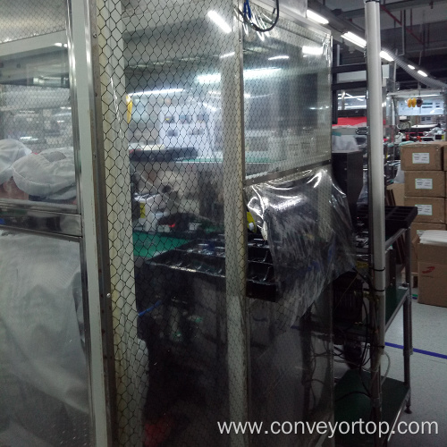 Portable Modular Clean Room for Pannel Assembly Line